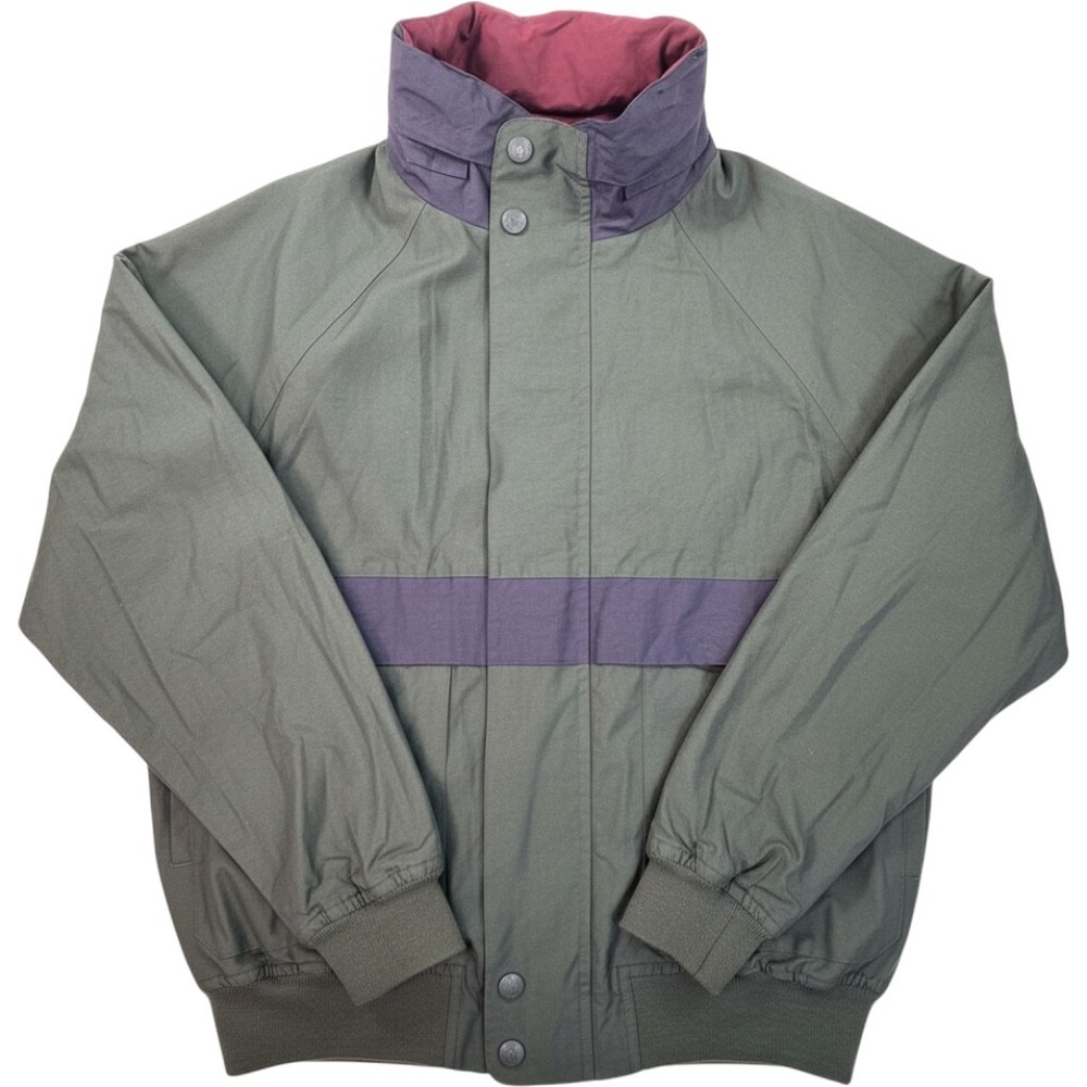 Nautica VTG Mens Reversible Bomber Jacket Green Burgundy XXL J84049 Karlshrue